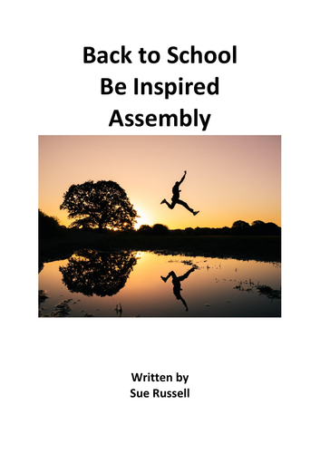 Back to School Be Inspired Class Play or Assembly