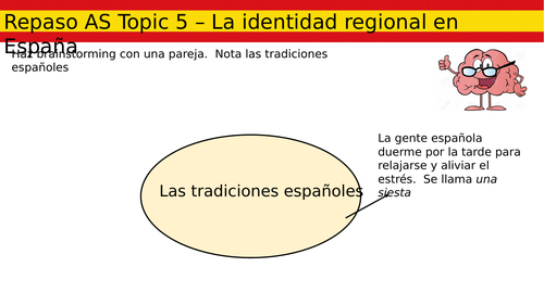 AS Revision - Topic 5 - La identidad regional en España