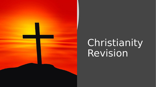 aqa Christianity revision/ recall powerpoint