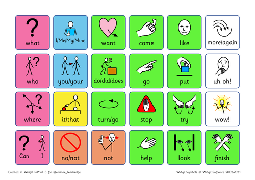 Basic aided language display