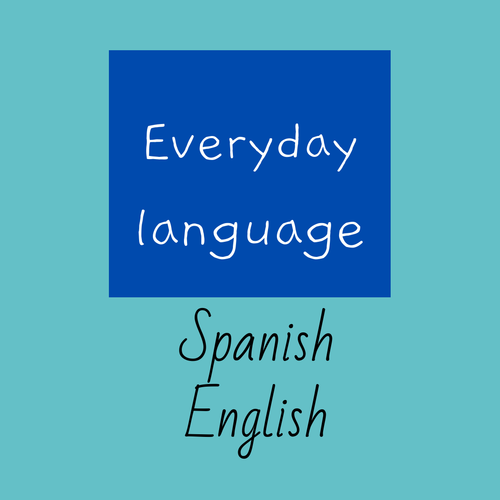 ESL EAL everyday communication cards Spanish