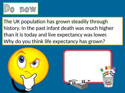 Edexcel Citizenship - Theme A - Changes in the UK population due to life expectancy