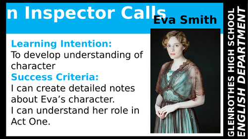 An Inspector Calls - Eva Smith