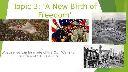 Making of America Chapter 3 - A New Birth of Freedom OCR History
