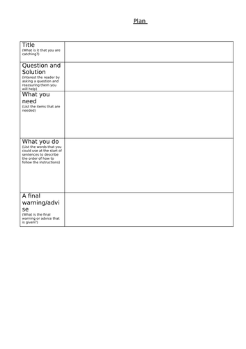 How To Trap A Dragon Instruction writing unit Year 2