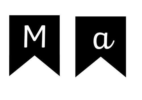 English and Maths Bunting