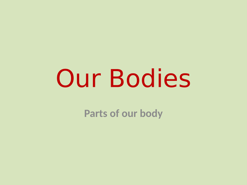 Our Bodies