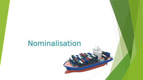 Nominalisation