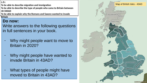 Roman and Viking Migration to Britain