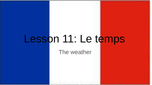 Le temps