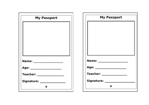 Challenge Passport- introduction page