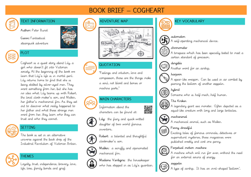 Book Brief Cogheart pdf