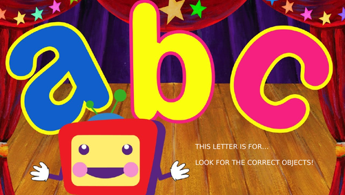 The alphabet game!