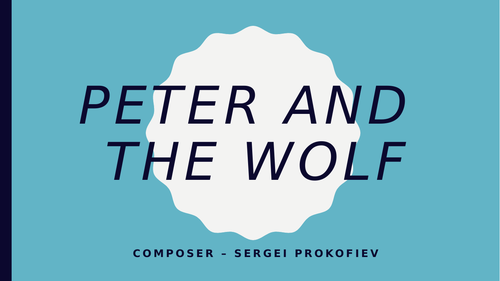 Peter and the Wolf - Programme Music lesson