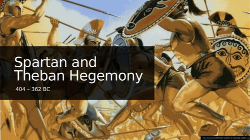 Spartan and Theban Hegemony