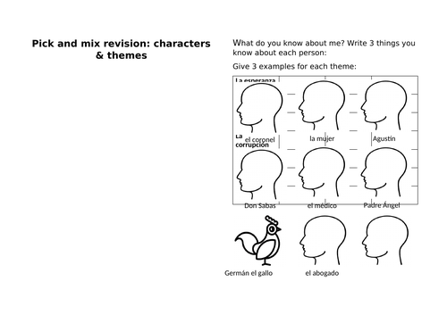 Pick and mix revision