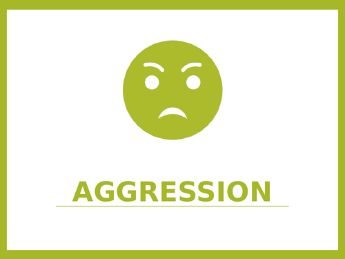 AQA A level PE - Aggression (Sport Psychology)