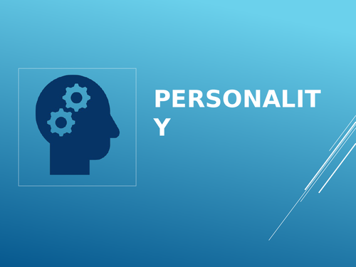 AQA A level PE - Personality (Sport Psychology)
