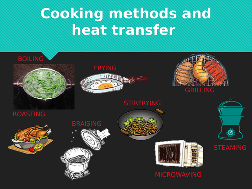 Cooking methods and heat transfer