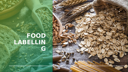 Food labelling