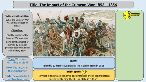 AQA Tsarist and Communist Russia - Impact of the Crimean War
