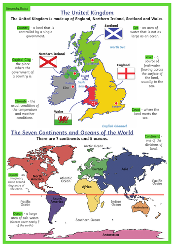 KS1 Geography Basics Knowledge Organiser