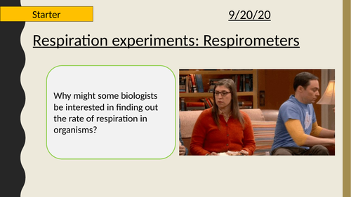 A-level biology-Respiration experiment-Respirometer