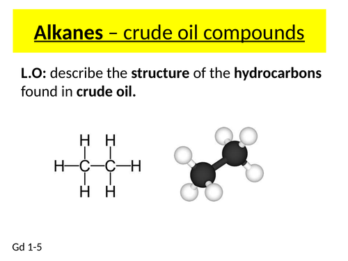 Edexcel CC16c Alkanes Gd 1-5