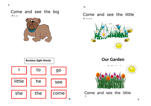 First Reading Book 1e Revision Mrs Pryce's Funny Phonics
