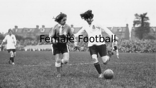 Female Football Lesson
