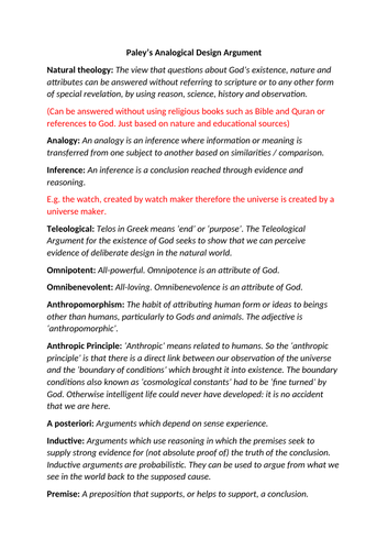 RS: Argument keywords