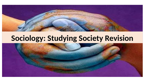 GCSE Sociology: Studying Society