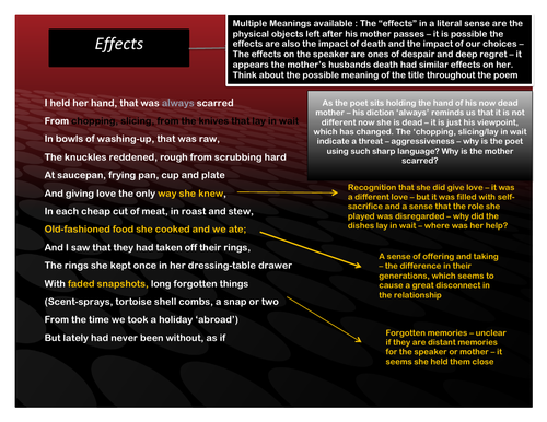 Effects: Poetry Annotations