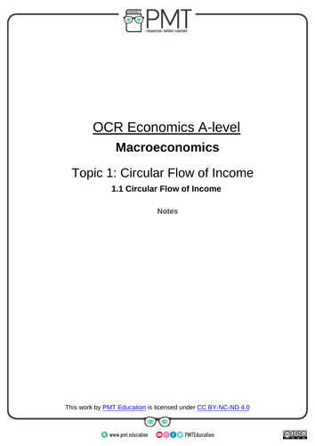 OCR A-level Economics Detailed Notes