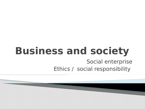 Ethical business ppt