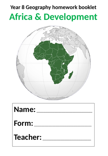 KS3 Africa and development unit