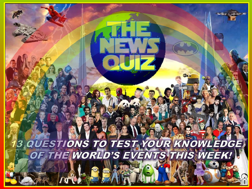 The News Quiz 28th September - 5th October 2020 Form Tutor Time Current Affairs
