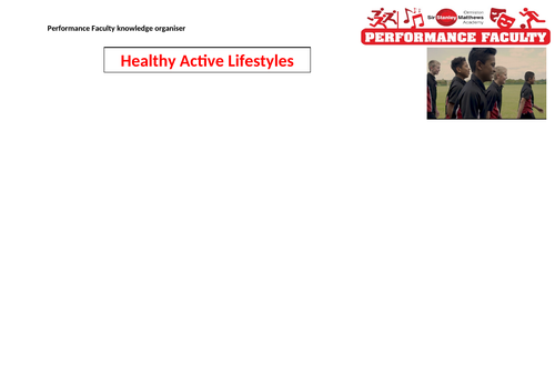 Healthy Active Lifestyle KO