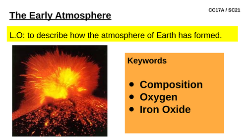 Edexcel CC17a The early atmosphere Gd 5-9