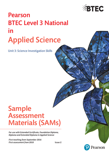 BTEC level 3 Applied science Unit 3 Fuels set of lessons