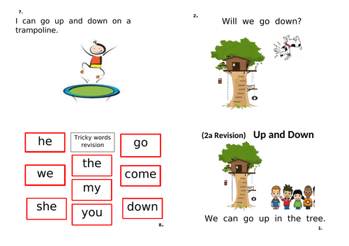 First Reading 2a Revision Booklet Mrs Pryce's Funny Phonics
