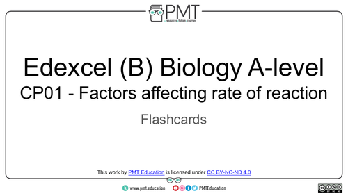 Edexcel (B) A-level Biology Practical Flashcards