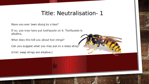 KS3 Neutralisation Double lesson | Indigestion | Suitable for Activate |  Teaching Resources
