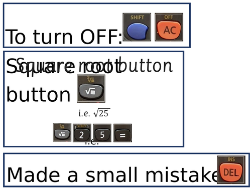 Calculator GCSE Hacks