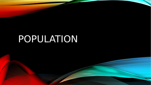 Population: Meaning, Density, TrendPopulation in MEDCS and Demography