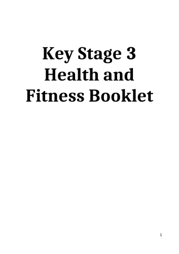 KS3 CORE PE Theory Based Lesson