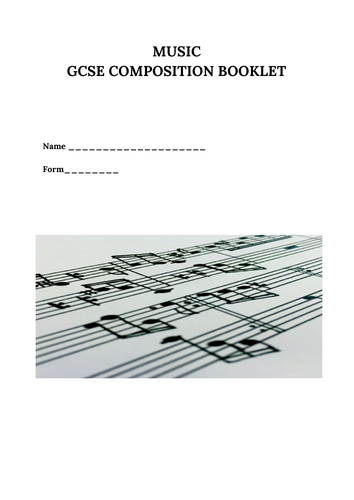 GCSE Composition Booklet