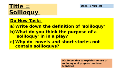 Introduction to Soliloquy