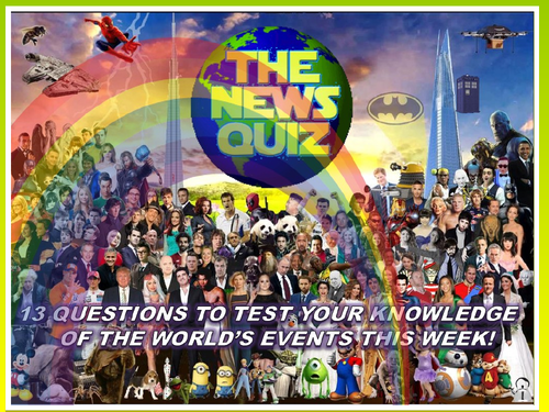 The News Quiz 5th - 12th October 2020 Form Tutor Time Current Affairs