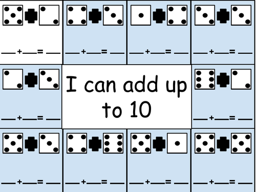 Maths - addition to 5 and 10